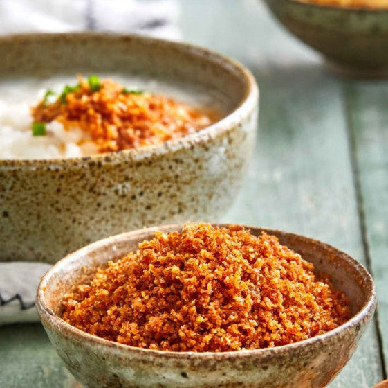 Polvo crunch con ajonjolí